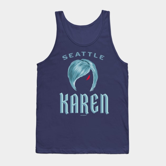 Seattle Karen Tank Top by Greatest Hockey Merch